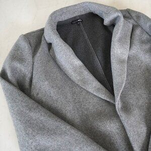 Fashion Nova Grey Wool Coat Size L